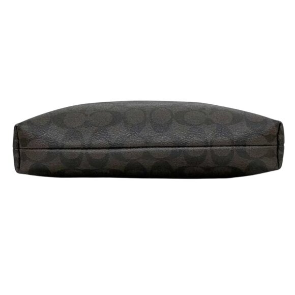 Coach Signature File Bag SV/Brown True Red with Dust Cover (NWT with Callout) - Picture 5 of 12